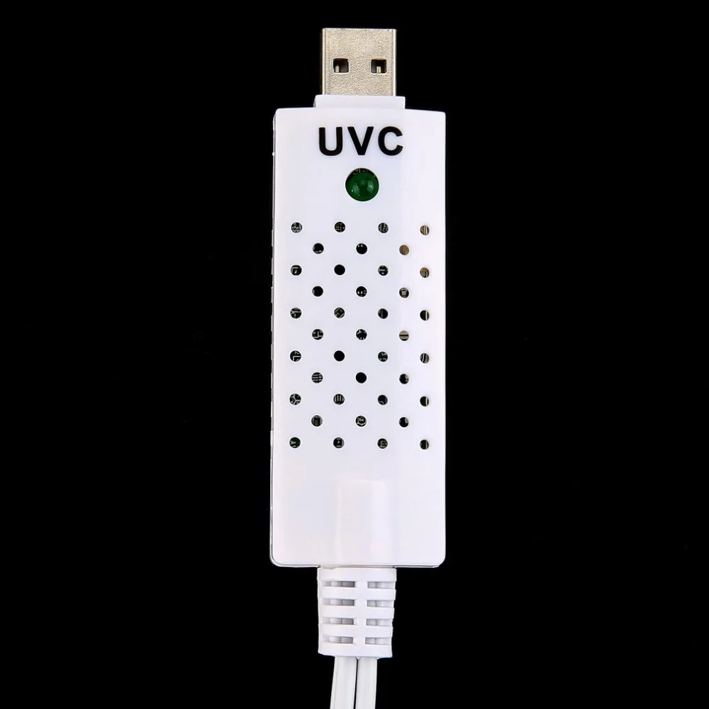 Высокое качество портативный USB 2,0 Easycap Аудио видео захвата карты адаптер VHS для DVD видео захвата для Win7/8/XP/Vista