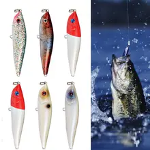 

8cm/14g Striped Bass Outdoor Freshwater Sinking Baits Fishing Tackle Fish Hooks Wobbler Lures