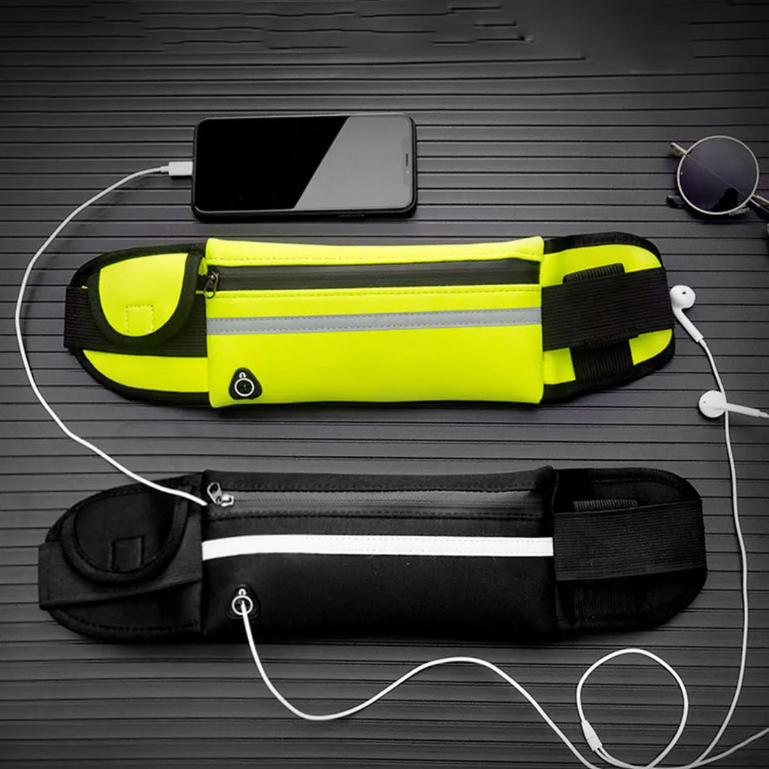 

New Running Waist Bag Waterproof Phone Container Jogging Hiking Belt Belly Bag Women Gym Fitness Bag Lady Sport Accessories