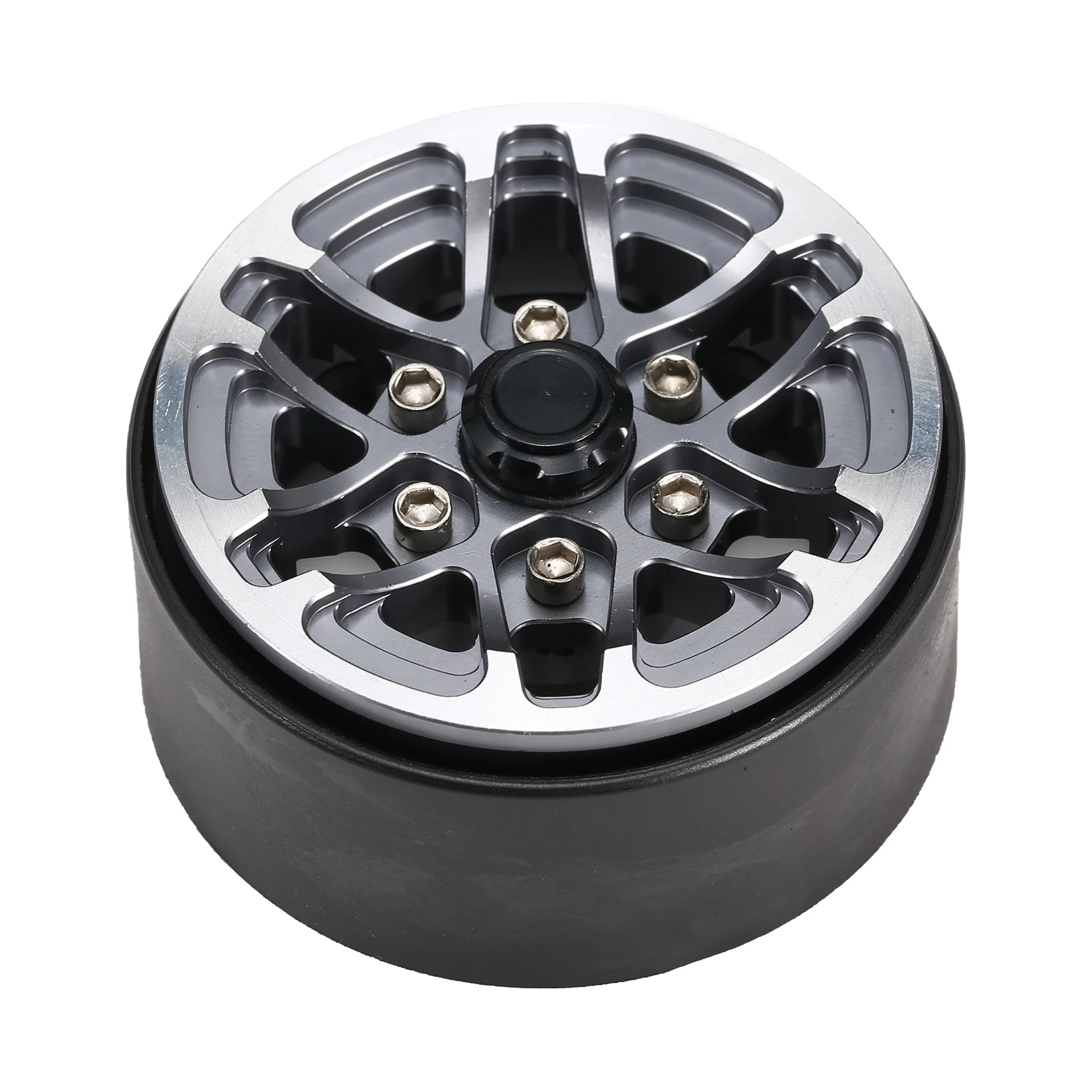 Metal Wheel Rim Beadlock Rims Hub 4pcs Compatible with AXIAL SCX10 90046 traxxas TRX4 RC4WD D90 RC Car Spare Parts | Игрушки и хобби