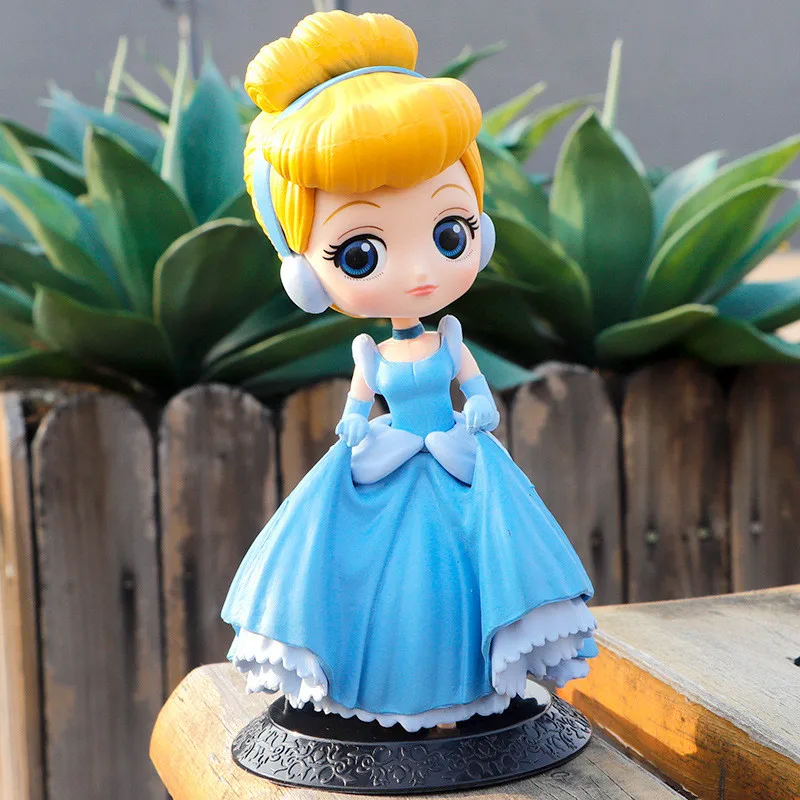 Bandai Q Posket Cinderella Hindrella Doll Garage Kit Model Cake Decoration Puppets Anime Periphery Box-packed Toys Best Sellers | Игрушки и