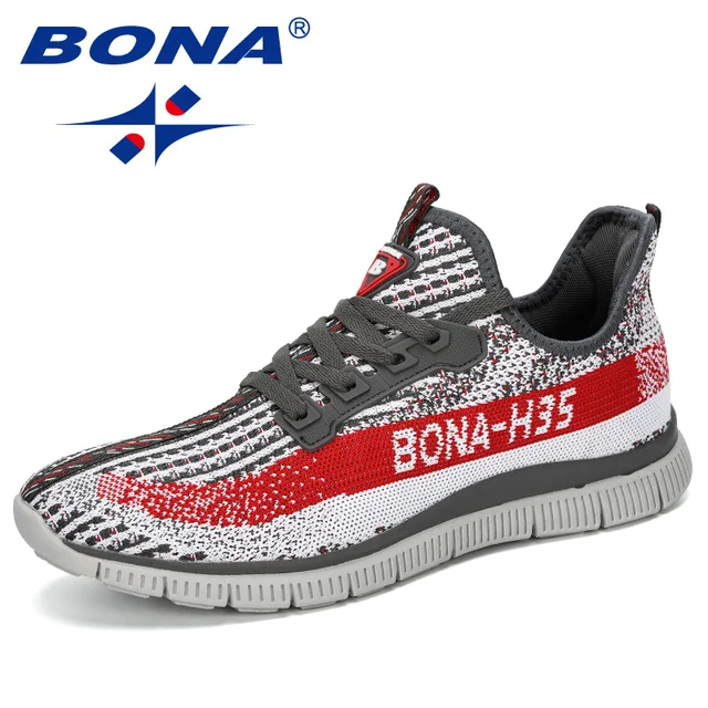 US $23.13 BONA 2019 New Summer Chaussure Homme Outdoor Men Running Shoes Mesh Sneakers Man Sport Shoes Walkin