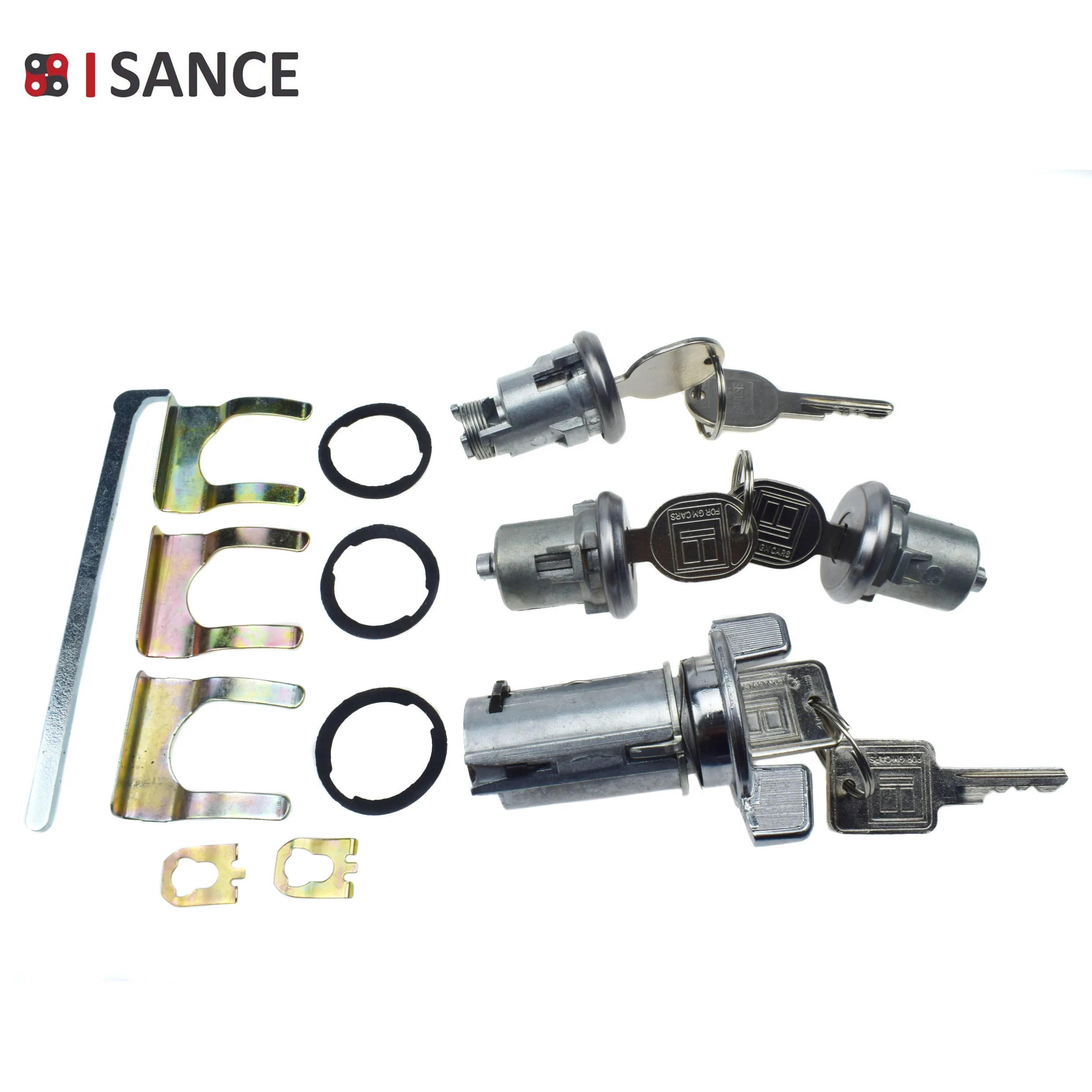 Ключи цилиндра зажигания двери и багажника для Chevrolet Buick GMC Cadillac Pontiac Oldsmobile DL1580 TL1575