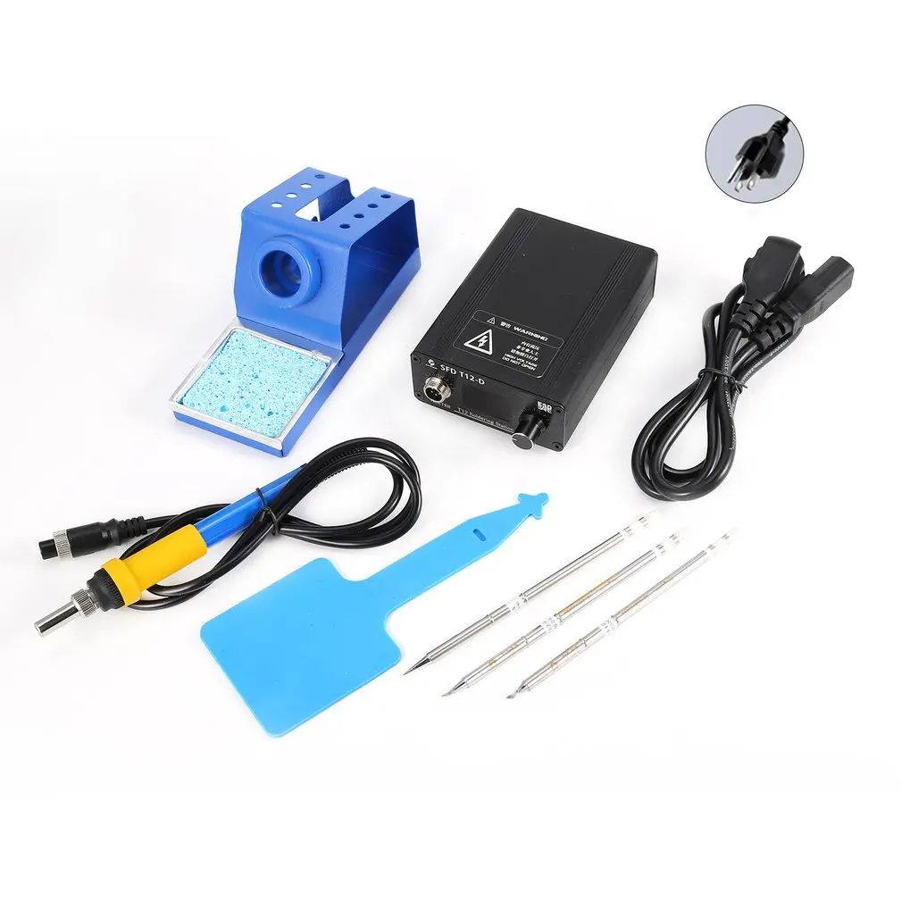 

72W Electric Iron Soldering Station Solder SMD Welder Welding Tool Adjustable Temperature Rework Phone Tablet Repairing