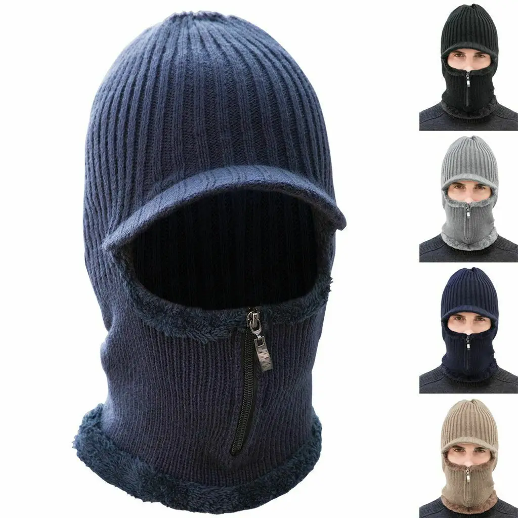 Зимние шапки для мужчин Skullies Beanie шапка зимняя шапка для мужчин и женщин шерстяной шарф шапка s Набор Маска Балаклава Gorras Bonnet вязаная шапка