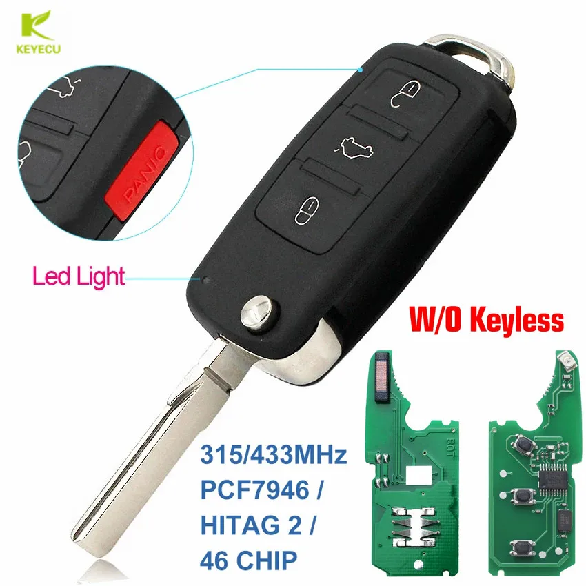 1x Radio Télécommande Clé 434 MHz ID 46 Pour Chrysler Dodge 1x Radio Télécommande Clé 434 MHz ID 46 Pour Chrysler Dodge