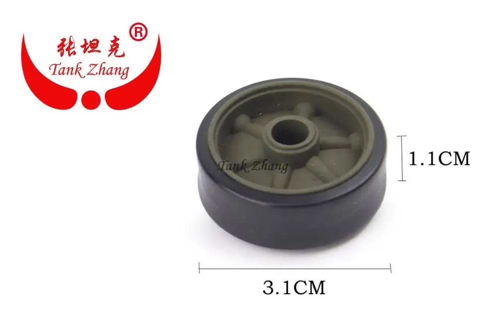 HENG LONG 3898/3898-1 RC tank Sherman M4A3 1/16 spare parts No.3898-10-03 Plastic main wheel | Игрушки и хобби