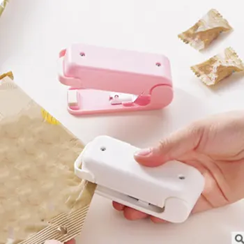 

Portable Bag Clips Handheld Mini Electric Heat Sealing Machine Impulse Sealer Seal Packing Plastic Bag Work