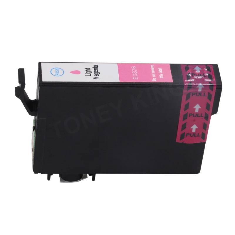 Toney universal(король T0821-T0826 чернильный картридж для принтера Epson Stylus Photo R270 R290 R390 RX590 RX610 RX690 TX659 TX720WD TX800FW принтер