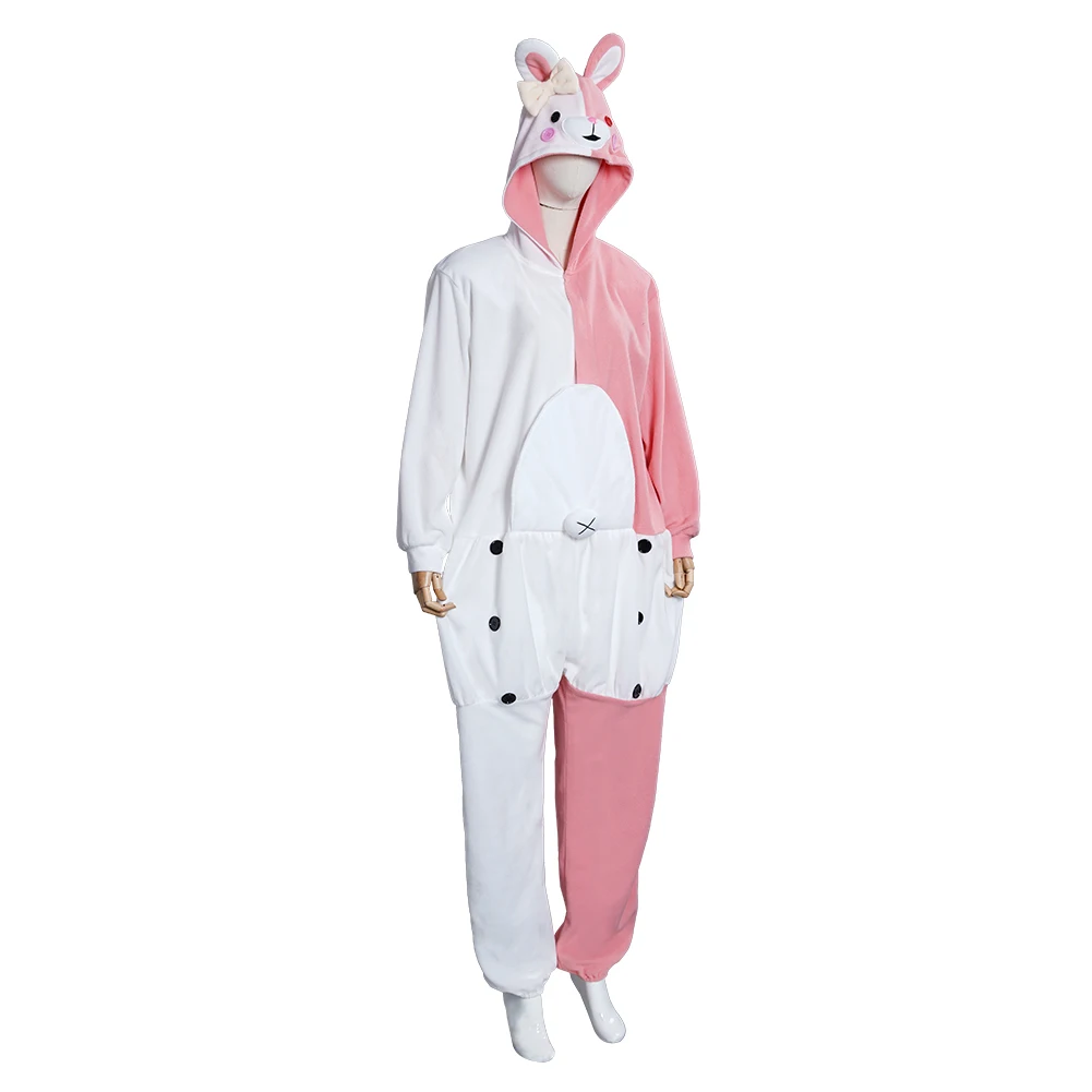 Danganronpa Dangan Pajamas - Monokuma Monomi Cosplay Costume Jumpsuit