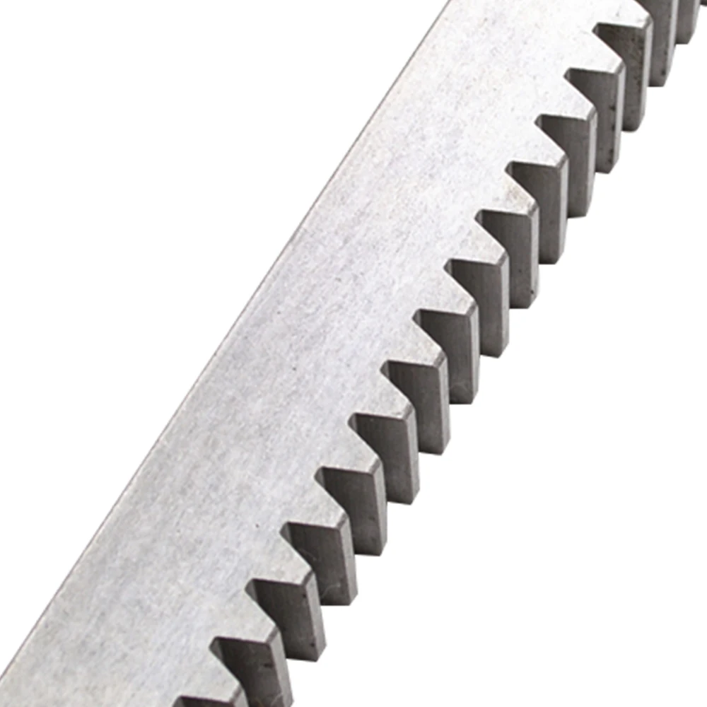 12x12x500mm High Precision Straight Teeth Rack steel 1 Mod 2PCS + 2Pcs 1 Mod Gear Pinion for CNC Lathe transmission gear stainless steel drive rack