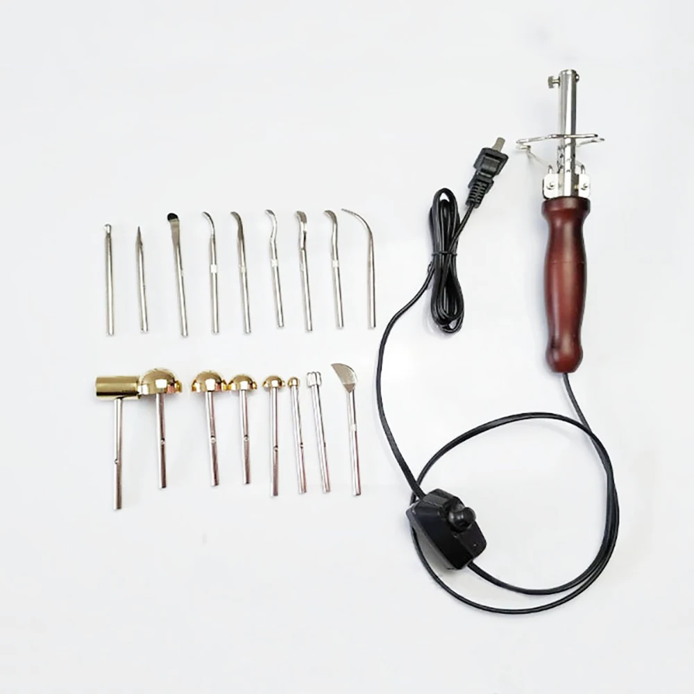 

Cloth Fabric Flower Making Tools set, 17 heads+Soldering iron fabric flower maker set