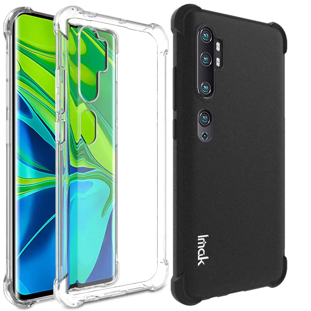 IMAK подушка безопасности Чехол для Xiaomi Mi Note 10 Note10 Pro Ультра Ударопрочный Мягкий ТПУ