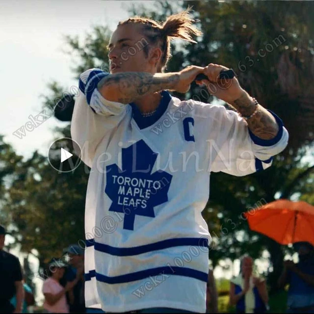 Maple Leafs team up with Justin Bieber for reversible jersey; will be worn  vs. Devils Wednesday - The Athletic