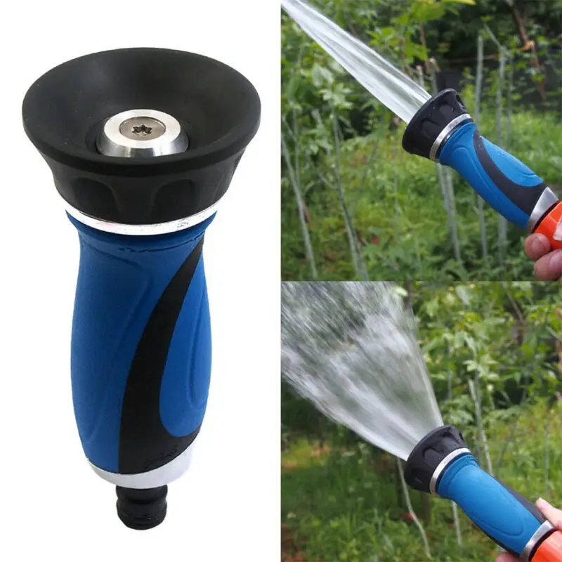 Functional High Pressure Water Spray Gun Brass Nozzle Garden Hose Pipe Lawn Car Wash Sprinkler Adjustable Supplies | Дом и сад