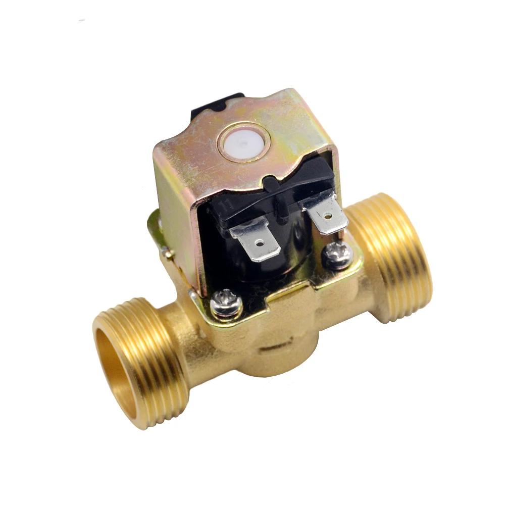 3/" 1/2" DC 24V AC 220V DC12V Электрический электромагнитный Магнитный винт из латуни для воды Управление