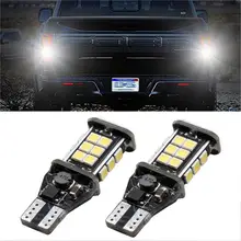 2PCS T15 W16W Super Bright 1200Lm 3030 24SMD CANBUS Car Backup Reserve Lights Bulb Tail Lamp Xenon White LED Reversing Light