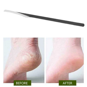 

Professional Foot Scraper Cleaning Trimmer Toe Seam Cuticle Remover Tungsten Steel Calluses Planing Pedicure Tool Home Heel Skin