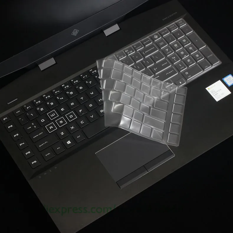 Для hp OMEN 17 17-cb0044tx 17-cb0002TX 17-cb002nt 17-cb Series 17 17,3 ''Прозрачный чехол для клавиатуры ноутбука из ТПУ - Цвет: TPU