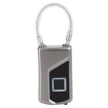 

Anytek L1+ Waterproof Keyless Portable Bluetooth Smart Fingerprint Lock Padlock Anti-Theft Ios Android APP Control Door Cabinet