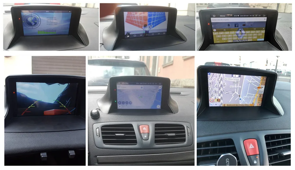 Excellent Quad core Android 9.1 Car Stereo DVD Player GPS Glonass Navigation for Renault Megane 3 Fluence Video Multimedia Radio head unit 1