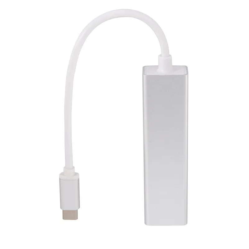 CARPRIE Powered type-C USB2.0 концентратор 4 порта Высокоскоростной тонкий компактный разветвитель расширения