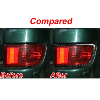 

2pcs Car Headlight Sticker Carbon Fiber For Toyota Prado FJ150 FJ 150 2003-2009 durable and practical to use