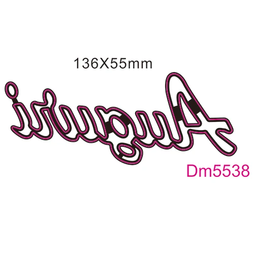 Catlove Buon Natale Testo Metallo Fustelle Scrapbooking Stencil Die Cut Creazione di carte Fai da te Goffratura Nuovi muore per il 2022  15