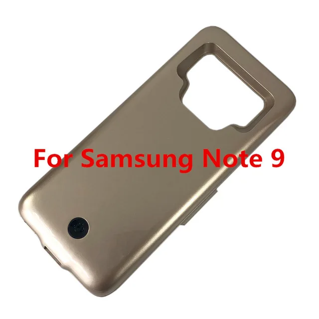 Чехол для зарядки аккумулятора KQJYS для samsung Note 9, чехол для аккумулятора, внешний резервный внешний аккумулятор для samsung Note 9, чехол для питания - Цвет: Glod