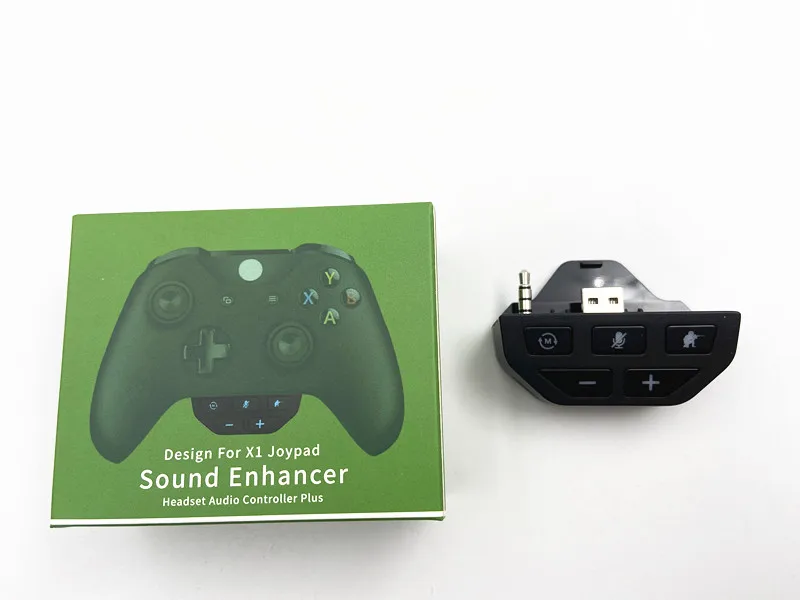 

Black White Stereo Headset Adapter Headphone Converter For Xbox One Wireless Game Controller Sound Enhancer With USB Socket
