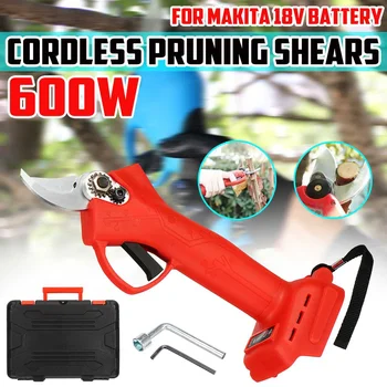

600W Electric Pruning Scissors Cordless Pruning Shears Garden Pruner Secateur Branch Cutter Cutting Tool For 18V Makita Battery