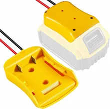 

For Dewalt 18V/20V Max Battery Adapters To Dock Power Connector 12AWG Robotics Home Power Tools Parts Replacement