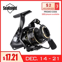 Seaknight Archer 5.2:1 4.9:1 катушка для спининга Max Drag 13Kg 8+1BB катушка рыболовная для карпа 2000 3000 4000 5000 6000 Алюминиевая шпуля спининг рыбалка катушки с EVA Grip катушки для спининга рыболовные катушки