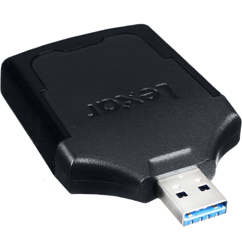 Lexar Профессиональный USB 3,0 высокоскоростной SD SDHC SDXC кард-ридер внешний кард-ридер