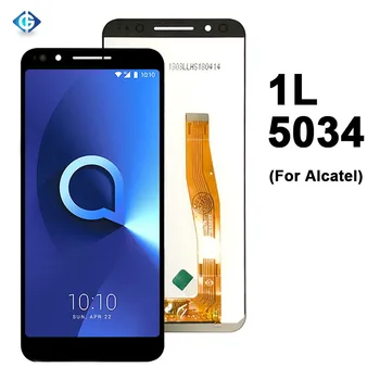 

20pcs For Alcatel OT5034 Screen Panel Digitizer LCD For Alcatel 3L 5034D 5034 LCD Display Touch Screen Assembly Ship DHL