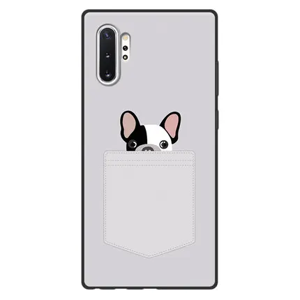 Для samsung galaxy note 10 pro plus note10 10pro чехол задняя крышка Ретро окрашенные мягкие ТПУ чехлы для телефонов samsung Note10+ Корпус - Цвет: A1