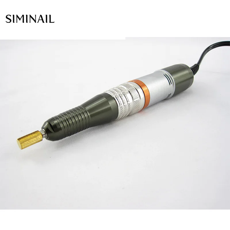 Electric nail drill machine 35000rpm strong 210 professional manicure nail drill 65w handpiece 6 bits set SIMINAIL