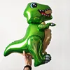 Standing Green Dinosaur Foil Balloons 3th Birthday Decoration Dinosaur Party  Baloons Banner Jungle Animal Part Supplies Globos ► Photo 2/6