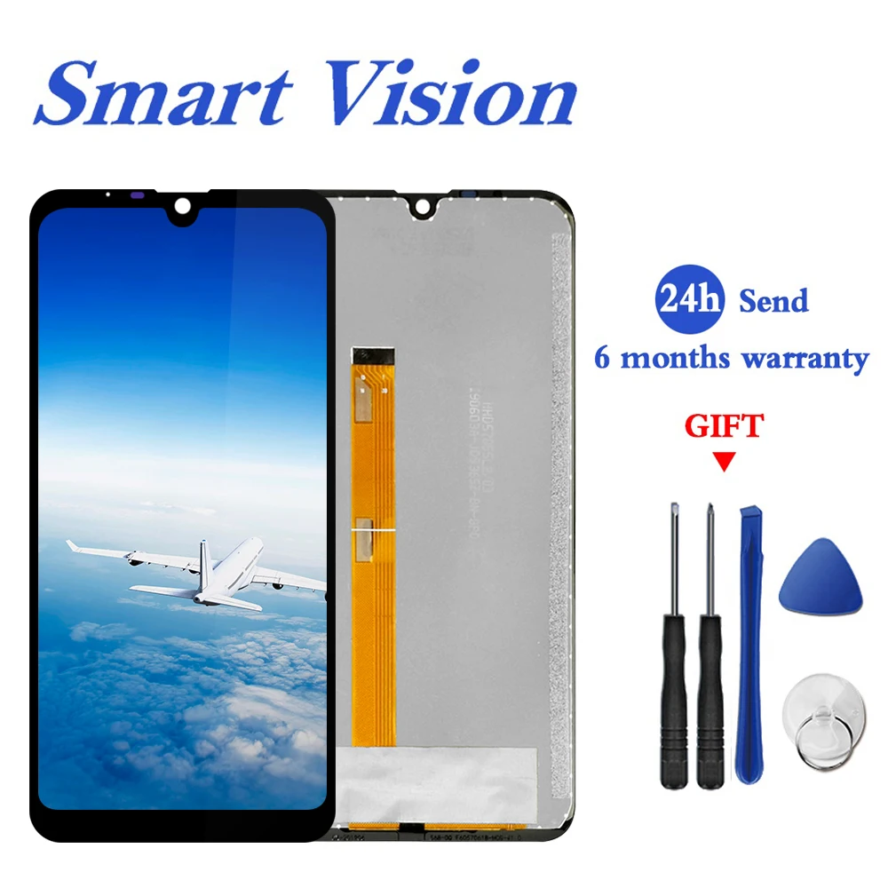 ЖК дисплей и сенсорный экран 5 71 ''для Oukitel C16 Pro дигитайзер для oukitel запчасти