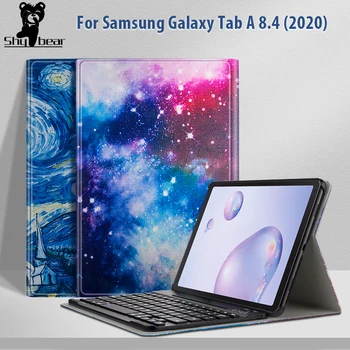 

Business Case for Samsung Galaxy Tab a 8.4 T307 2020 Wireless Bluetooth Keyboard Full Protective Portable Keyboard Cover Case