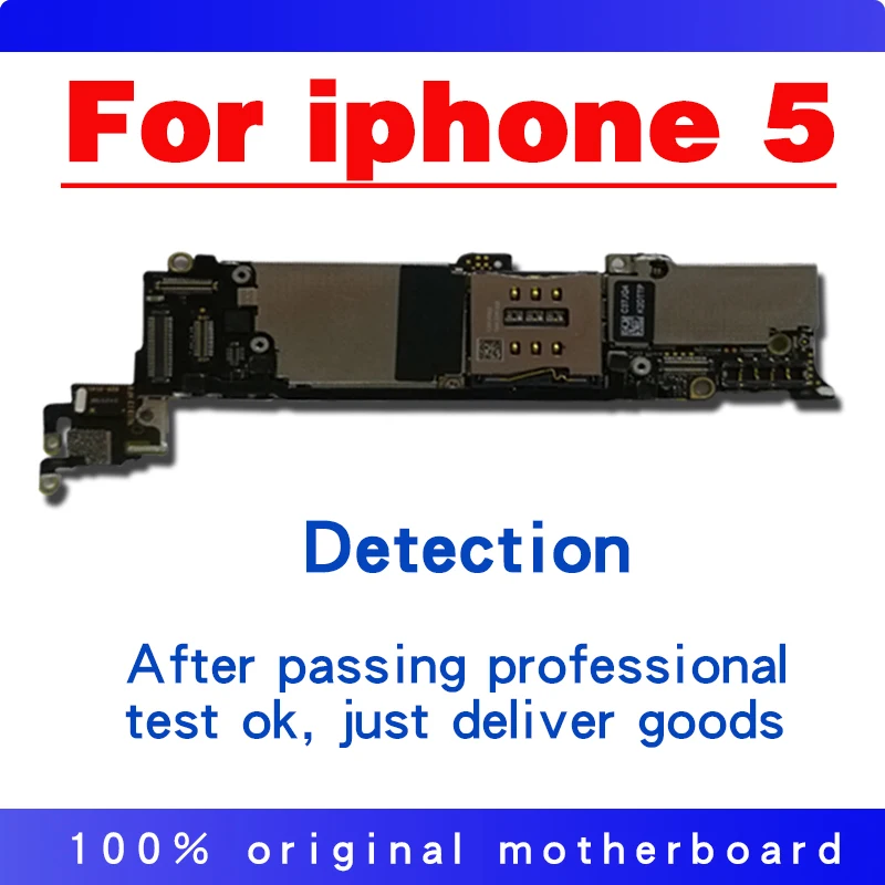 Протестировано и в рабочем состоянии оригинальная материнская плата 16 ГБ 32 ГБ 64 ГБ для iPhone 5 5g Заводская разблокированная материнская плата, логическая плата с системой IOS