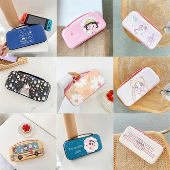 

Cute Cartoon Anime Storage Bag For Nintendo Switch Portable Travel Carry Protective Case For Switch Lite Game Console Box Shell
