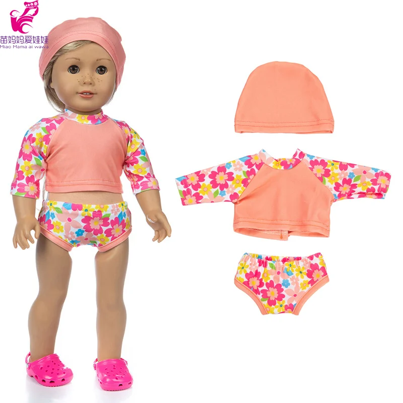 17 inch 43cm baby doll boy swimming pants  18 inch american og girl doll bikini doll clothes 8