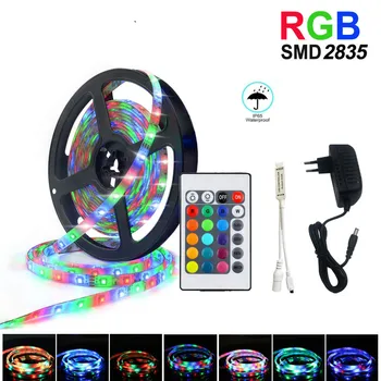

RGB LED Strip 15M 20M Led Light Tape SMD 2835 5M 10M DC 12V Waterproof RGB LED Light diode Ribbon Flexible Controller