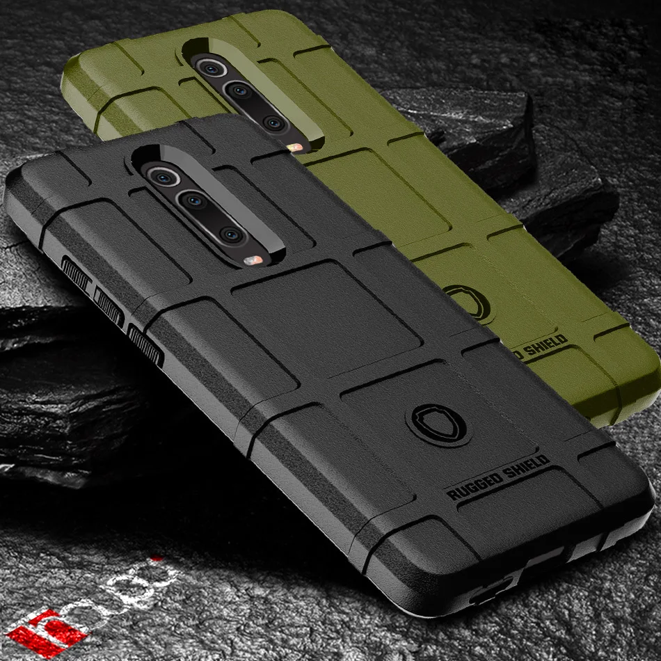Силиконовый чехол для Xiaomi Redmi K30 5G K20 Pro Go Y3 военный сверхмощный телефона Премиум |