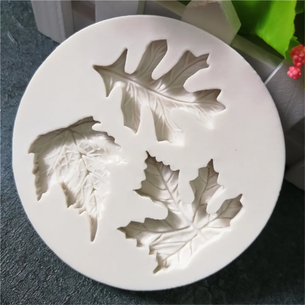 Формочки для мыла имитирующие кленовый лист дизайнерские DIY 3d стеновые панели