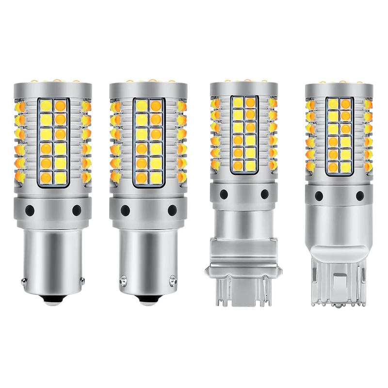 2 шт* Заводская поставка 12V 24V Автомобильный светодиодный Canbus error free S25/1156/1157-3030SMD Автомобильный светодиодный 3014 чипы