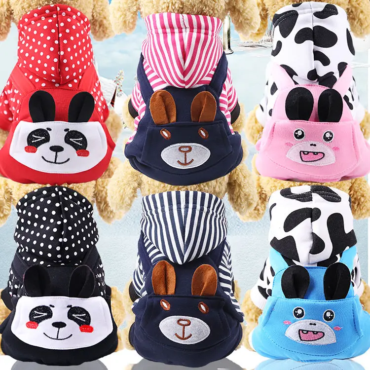 

Pet clothes sweater autumn and winter dog clothes small and medium dogs warm Christmas four-legged clothes dog costumes costume