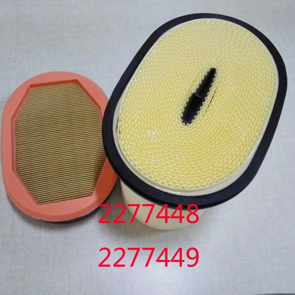 Для CAT PARTS CATERPILLAR 428 E набор воздушных фильтров № 2277449 + 2277448|Воздушные фильтры| |