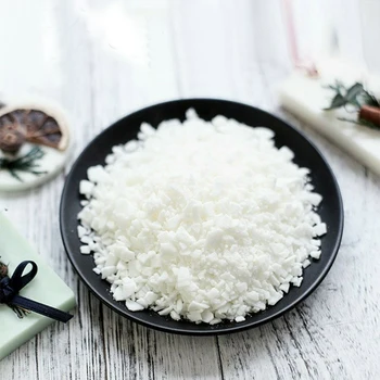 

200g/500g/1000g pack Natural Soy Wax for DIY Candle Making Supplies Smokeless Waxed Candles Wicks Raw Material Handmade Soy Wax